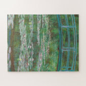 Claude Monet - De Japanse voetbalbrug Legpuzzel (Horizontaal)