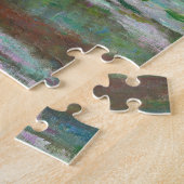 Claude Monet - De Japanse voetbalbrug Legpuzzel (Zijkant)