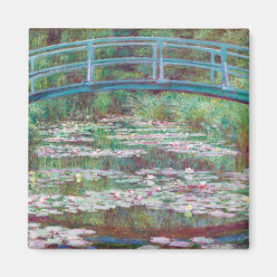 Claude Monet De Japanse voetbalbrug Magneet