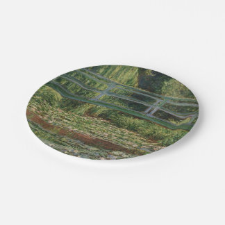 Claude Monet - De Japanse voetbalbrug Papieren Bordje