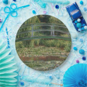 Claude Monet - De Japanse voetbalbrug Papieren Bordje (Feest)