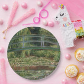 Claude Monet - De Japanse voetbalbrug Papieren Bordje (Feest)