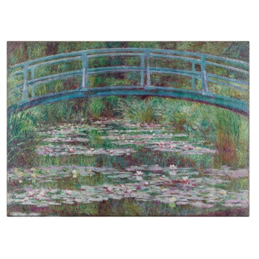Claude Monet De Japanse voetbalbrug Snijplank (Voorkant)