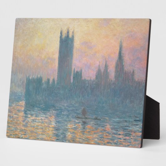 Claude Monet | De Kamers van het Parlement, Sunset Fotoplaat (Zijkant)