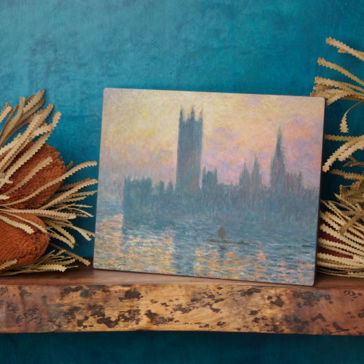 Claude Monet | De Kamers van het Parlement, Sunset Fotoplaat (Zijkant)