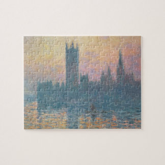 Claude Monet | De Kamers van het Parlement, Sunset Legpuzzel