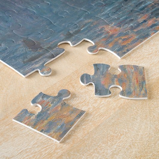 Claude Monet | De Kamers van het Parlement, Sunset Legpuzzel (Zijkant)