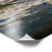 Claude Monet - De kerk in Vetheuil Foto Afdruk (Hoek)