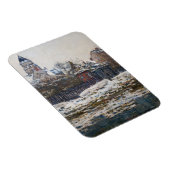 Claude Monet - De kerk in Vetheuil Magneet (Rechterzijde)