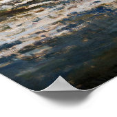 Claude Monet - De kerk in Vetheuil Poster (Hoek)