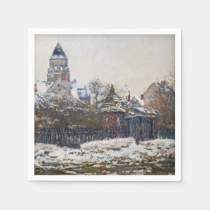 Claude Monet - De kerk in Vetheuil Servet