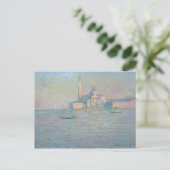Claude Monet - De kerk van San Giorgio Maggiore, Briefkaart (Staand voorkant)