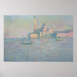 Claude Monet - De kerk van San Giorgio Maggiore, Poster