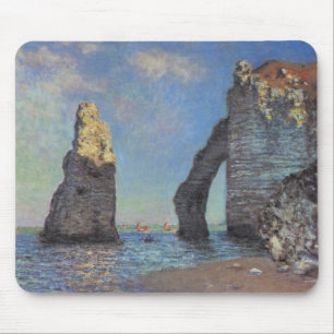 Claude Monet de Klippen bij de Giften van het Lot  Muismat
