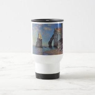 Claude Monet de Klippen bij de Giften van het Lot Reisbeker