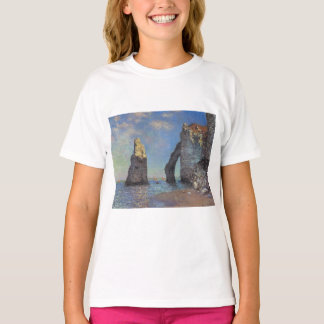 Claude Monet de Klippen bij de Giften van het Lot T-shirt