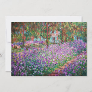 Claude Monet - De Kunstenaarstuin in Giverny Bedankkaart