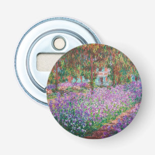 Claude Monet - De Kunstenaarstuin in Giverny Button Flesopener