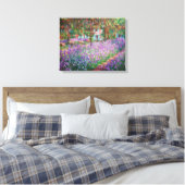 Claude Monet - De Kunstenaarstuin in Giverny Canvas Afdruk (Insitu (Slaapkamer))