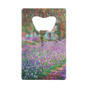 Claude Monet - De Kunstenaarstuin in Giverny Creditkaart Flessenopener