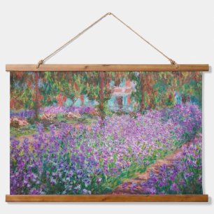 Claude Monet - De Kunstenaarstuin in Giverny Hangend Wandkleed