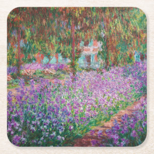Claude Monet - De Kunstenaarstuin in Giverny Kartonnen Onderzetters