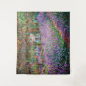 Claude Monet - De Kunstenaarstuin in Giverny Wandkleed (Voorkant)