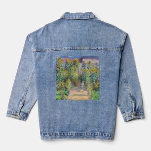 Claude Monet - De Kunstenaarstuin in Vetheuil Denim Jacket