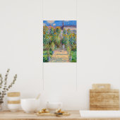 Claude Monet - De kunstenaarstuin in Vetheuil Poster (Keuken)