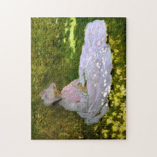Claude Monet De lezer Legpuzzel (Verticaal)