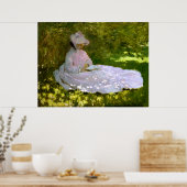 Claude Monet: De lezer Poster (Keuken)