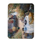 Claude Monet - De lunch, decoratief paneel Magneet (Verticaal)