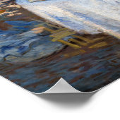 Claude Monet - De Lunch, decoratief paneel Poster (Hoek)
