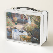 Claude Monet - De Luncheon, decoratief paneel (Achterkant)