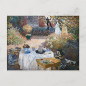 Claude Monet - De Luncheon, decoratief paneel Briefkaart (Voorkant)
