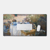 Claude Monet - De Luncheon, decoratief paneel Bureaumat (Keyboard & Muis)