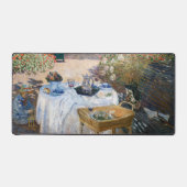 Claude Monet - De Luncheon, decoratief paneel Bureaumat (Voorkant)