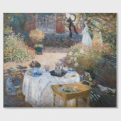 Claude Monet - De Luncheon, decoratief paneel Cadeaupapier (Vlak)