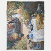 Claude Monet - De Luncheon, decoratief paneel Fleece Deken (Voorkant)