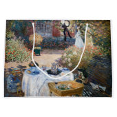 Claude Monet - De Luncheon, decoratief paneel Groot Cadeauzakje (Voorkant)