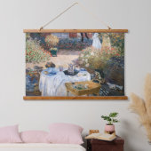 Claude Monet - De Luncheon, decoratief paneel Hangend Wandkleed (Slaapkamer)