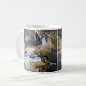 Claude Monet - De Luncheon, decoratief paneel Koffiemok (Voorkant links)