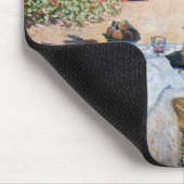 Claude Monet - De Luncheon, decoratief paneel Muismat (Hoek)