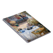 Claude Monet - De Luncheon, decoratief paneel Notitieboek (Rechterzijde)