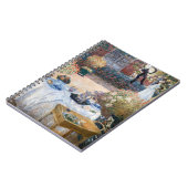 Claude Monet - De Luncheon, decoratief paneel Notitieboek (Linkerzijde)