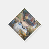 Claude Monet - De Luncheon, decoratief paneel Servet (Hoek)