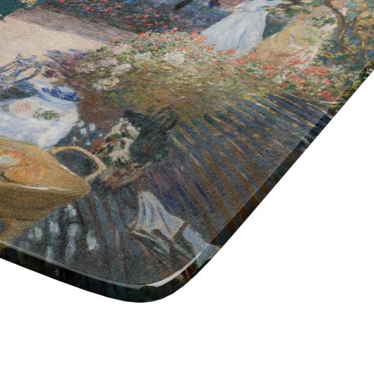 Claude Monet - De Luncheon, decoratief paneel Snijplank (Hoek)