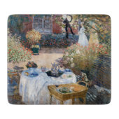Claude Monet - De Luncheon, decoratief paneel Snijplank (Voorkant)