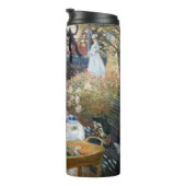 Claude Monet - De Luncheon, decoratief paneel Thermosbeker (Geroteerd rechts)