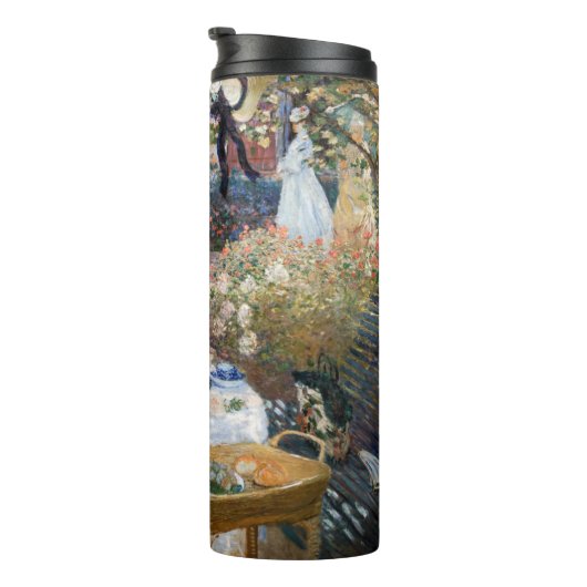 Claude Monet - De Luncheon, decoratief paneel Thermosbeker (Geroteerd rechts)